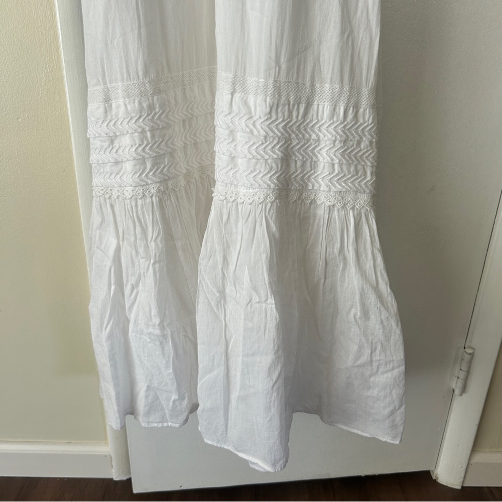 Ramy Brook Lulu White Cotton Maxi Dress - Picture 4 of 10